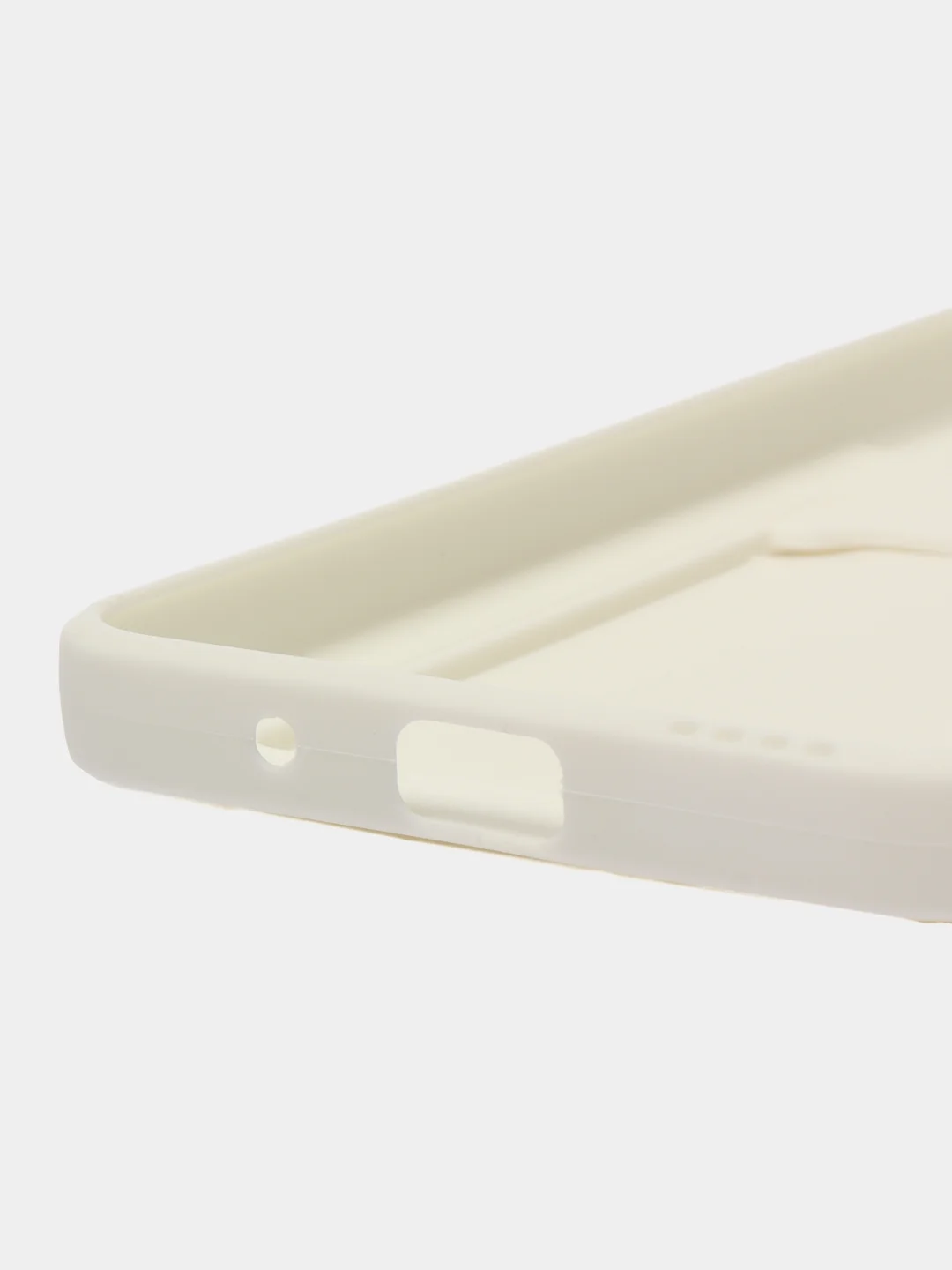 Белый силиконовый чехол Xiaomi Poco M5 4G 2022, Poco M4 5G (Поко М4 5Г, М5 4Г 2022), с карманом для карт, прозрачный