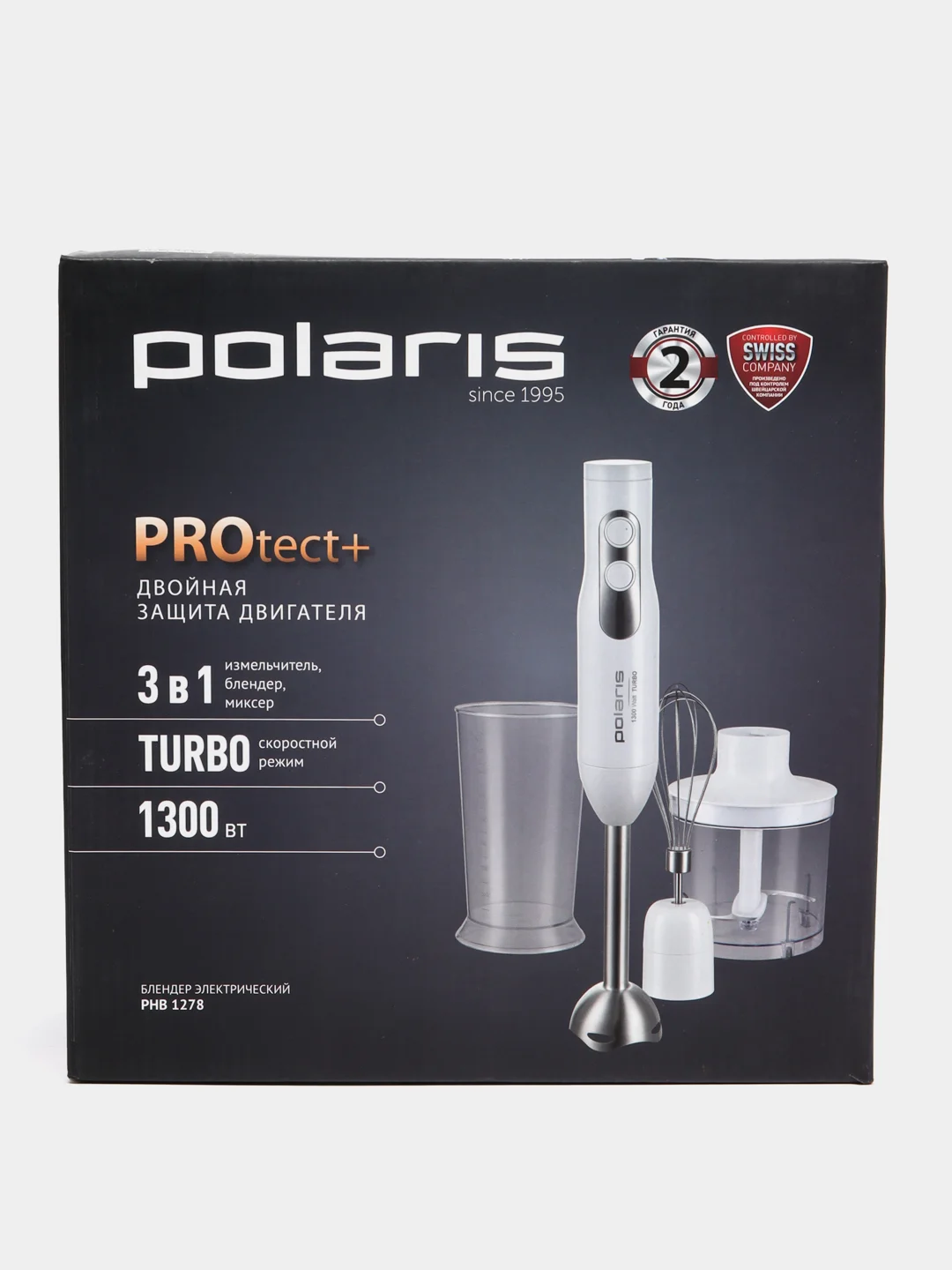 Блендер Polaris PHB 1278, белый