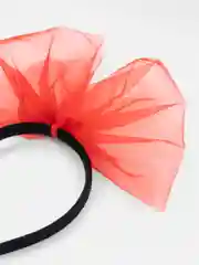 Алый ободок новогодний