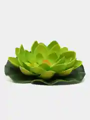 Желтый фигурка садовая для пруда и аквариума "Кувшинка" малая