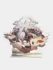 Золотой honkai Star Rail фигурки акриловые