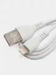 Белый кабель зарядный Borofone BX51 (до 3A, Type-C, MicroUSB, Lightning для Android и iPhone)