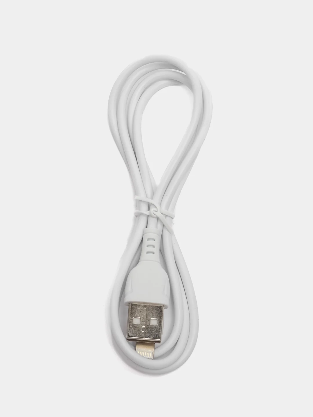 Белый кабель зарядный Borofone BX51 (до 3A, Type-C, MicroUSB, Lightning для Android и iPhone)