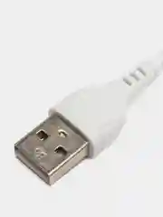 Белый кабель зарядный Borofone BX51 (до 3A, Type-C, MicroUSB, Lightning для Android и iPhone)