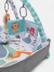 Разноцветный развивающий детский коврик, манеж с игрушками, развивающий коврик для новорожденных