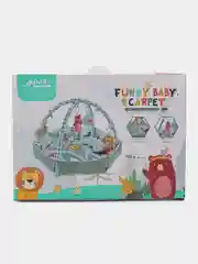Разноцветный развивающий детский коврик, манеж с игрушками, развивающий коврик для новорожденных