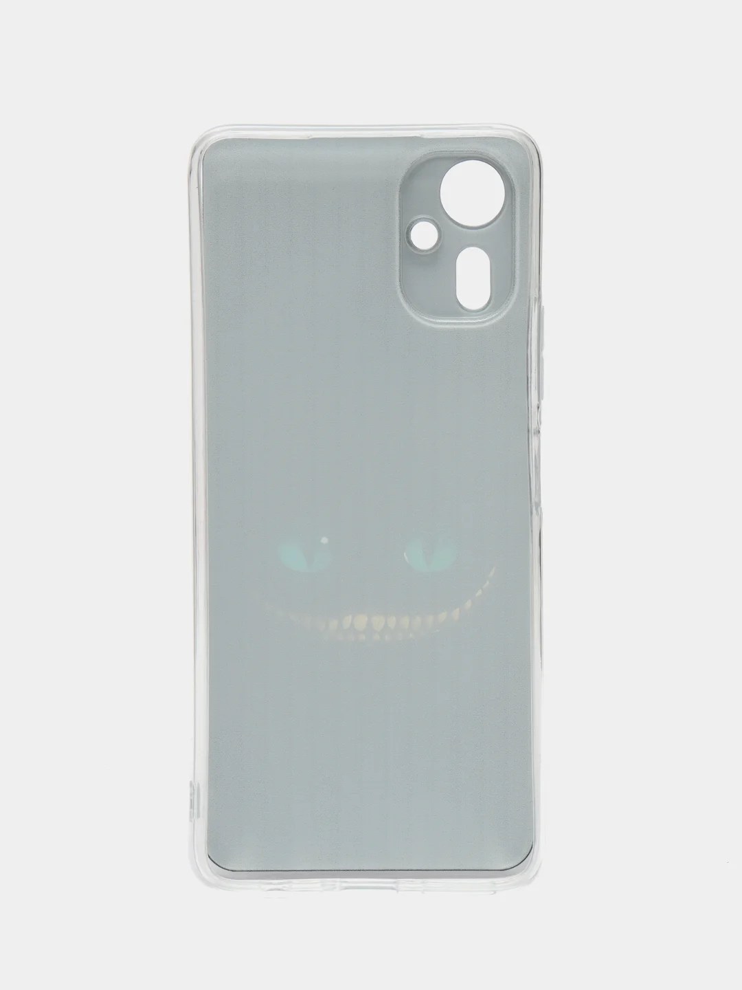 Черный силиконовый чехол на Tecno Camon 19 Neo / Текно Камон 19 Нео с рисунком, защита камеры