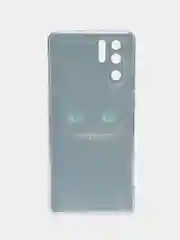 Черный силиконовый чехол на Huawei P30 Pro / Хуавей P30 Pro прозрачный, с рисунком, защита камеры