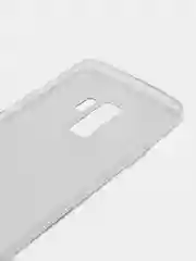 Бирюзовый силиконовый чехол на Samsung Galaxy S9 Plus / Самсунг S9 Plus с рисунком, защита камеры