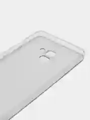 Бирюзовый чехол на Samsung Galaxy A8 Plus 2018 / Самсунг A8 Plus с рисунком, защита камеры