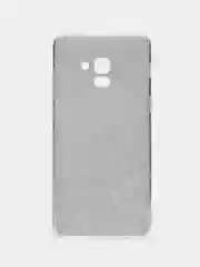 Бирюзовый чехол на Samsung Galaxy A8 Plus 2018 / Самсунг A8 Plus с рисунком, защита камеры