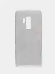 Бирюзовый силиконовый чехол на Samsung Galaxy S9 Plus / Самсунг S9 Plus с рисунком, защита камеры
