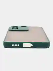 Чехол для Vivo V27e матовый, с цветными бортиками