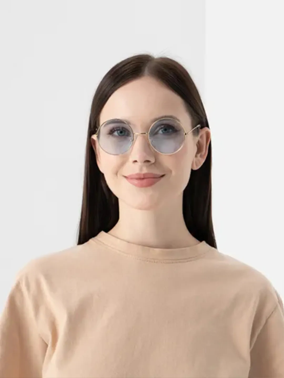 Очки солнцезащитные женские/Круглые очки/Цветные купить по цене 269 ₽ в интернет-магазине KazanExpress