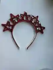 Красный ободок новогодний