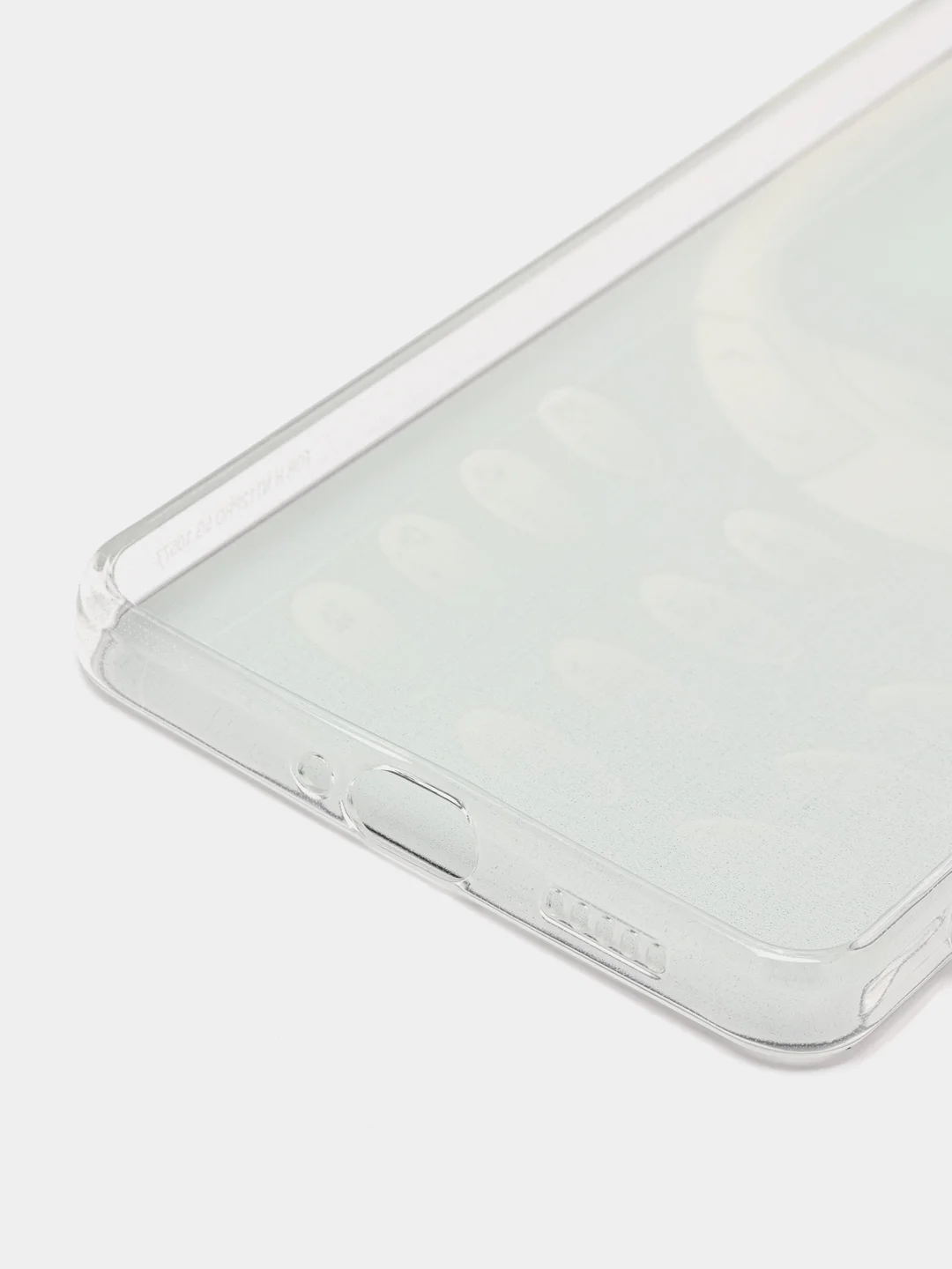 Угольный чехол на Xiaomi Poco X5 Pro 5G / Поко Х5 Про 5G прозрачный, с рисунком, защита камеры