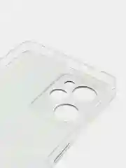 Угольный чехол на Xiaomi Poco X5 Pro 5G / Поко Х5 Про 5G прозрачный, с рисунком, защита камеры