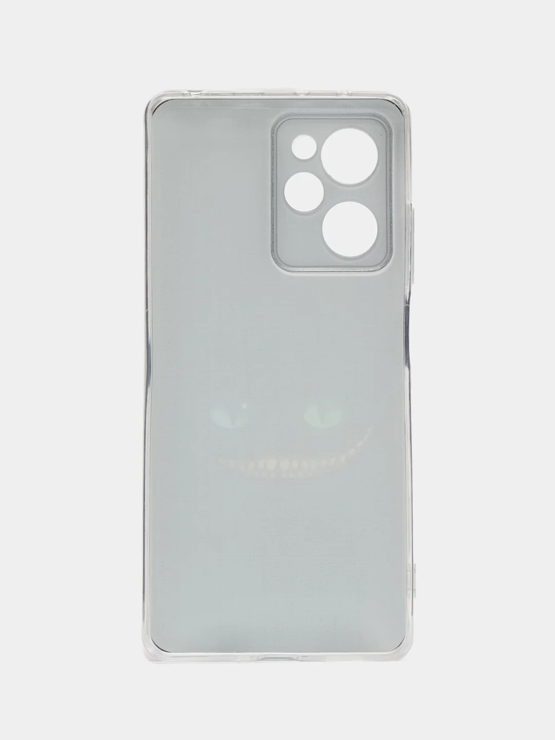 Хром чехол на Xiaomi Poco X5 Pro 5G / Поко Х5 Про 5G прозрачный, с рисунком, защита камеры