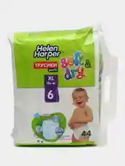 Белый трусики подгузники детские Helen Harper Soft&Dry, 6 XL, 18+ кг, 44 штуки