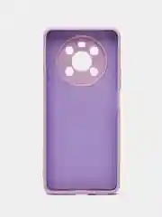 Лавандовый чехол на Honor X9 / X30 5G, Хонор Х9 / Х30 5 Джи силиконовый, цветной с мягким подкладом