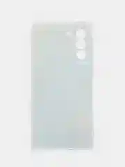 Ледяной силиконовый чехол на Samsung Galaxy S21 FE / Самсунг S21 FE, с рисунком, защита камеры
