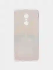 Желтый силиконовый чехол на Xiaomi Redmi 5 Plus / Сяоми Редми 5 Плюс с рисунком, защита камеры