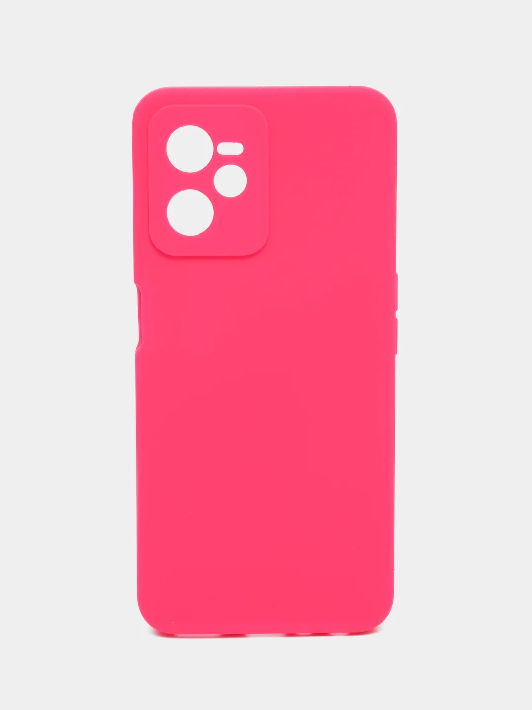 Фуксия чехол Realme C67, C53, Note 50, C51, C55, C35, C31, C33, C30, 8i, Realme 10, не пачкается
