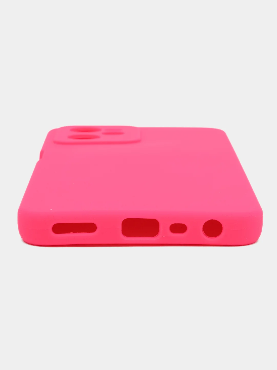 Фуксия чехол Realme C67, C53, Note 50, C51, C55, C35, C31, C33, C30, 8i, Realme 10, не пачкается