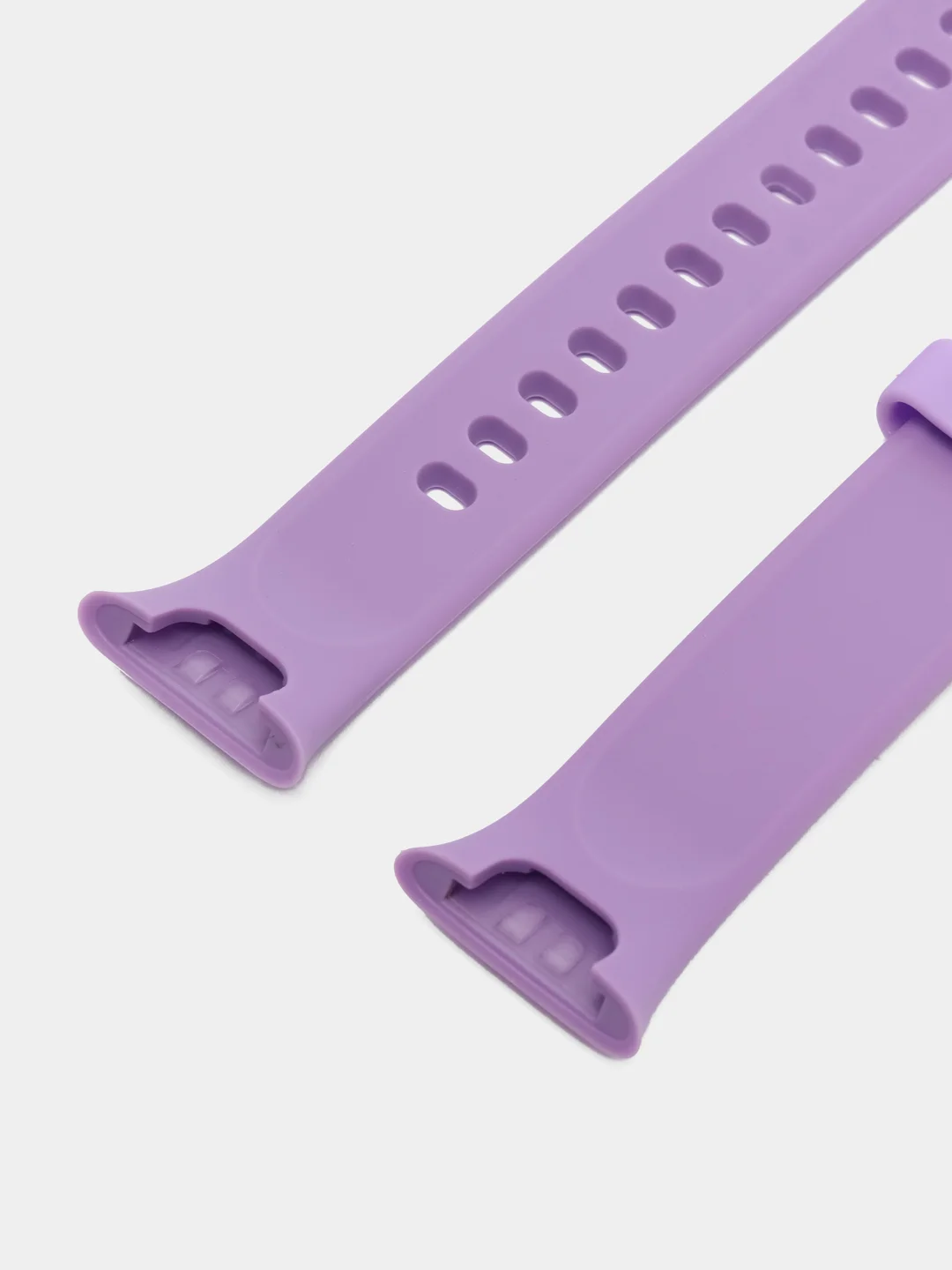 Сиреневый ремешок силиконовый для Xiaomi Smart Mi band 7 pro