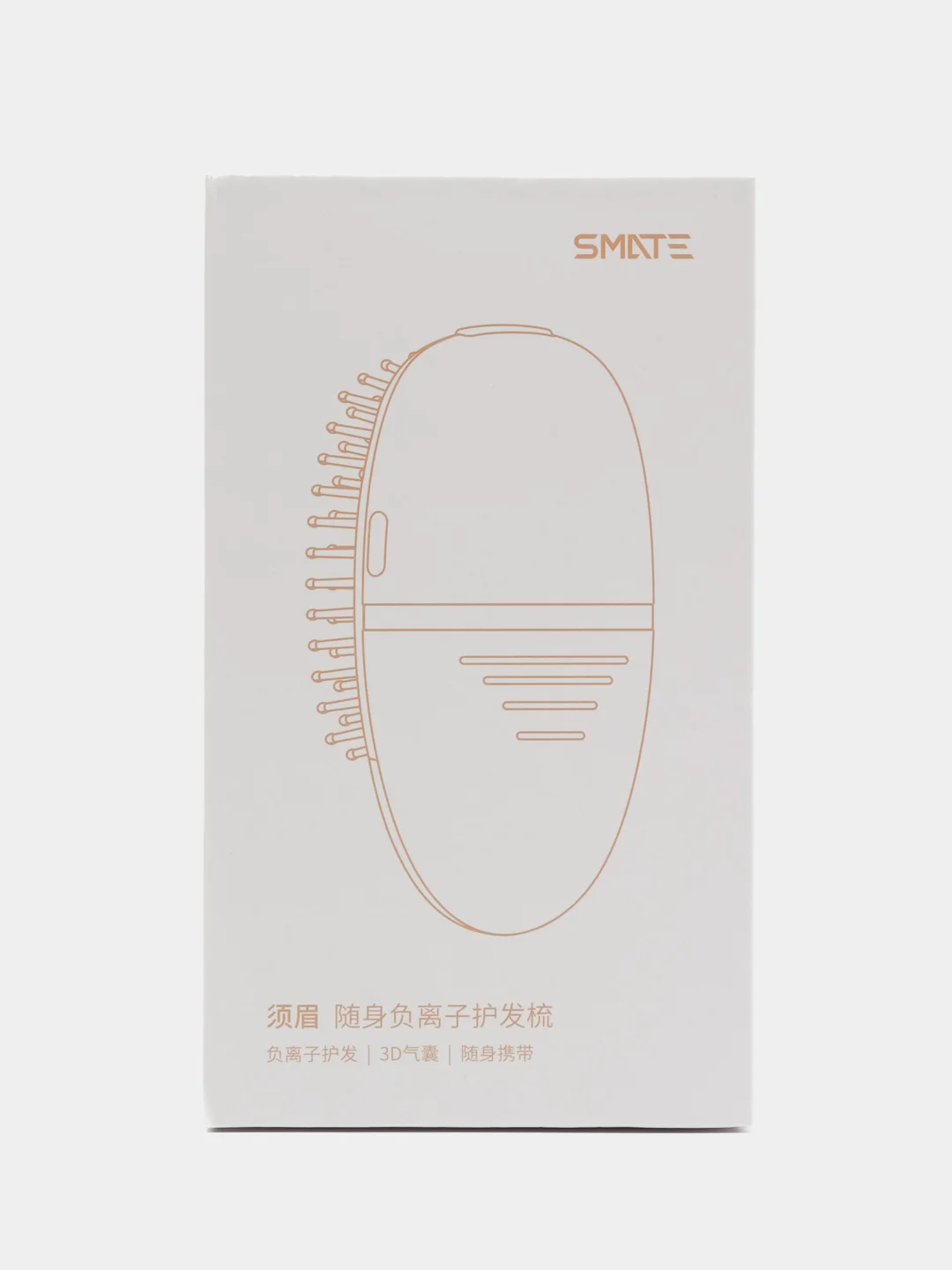Белый антистатическая расческа Xiaomi SMATE Negatie Ion Hair Care Comb