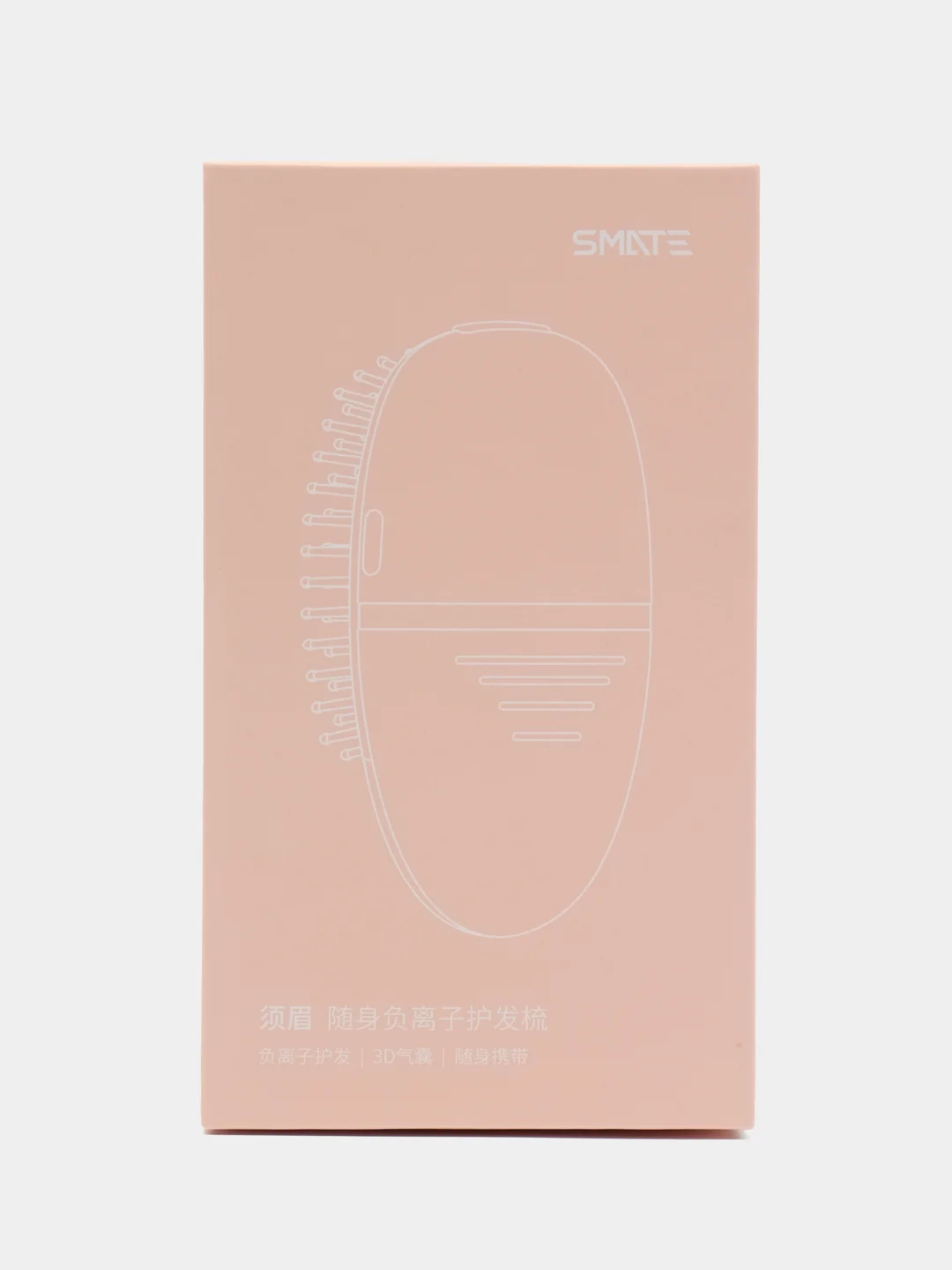 Белый антистатическая расческа Xiaomi SMATE Negatie Ion Hair Care Comb