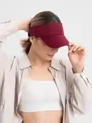 Бордовый кепка-козырек
