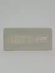 Белый настольные часы электронные, цифровой термометр