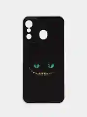 Черный силиконовый чехол на Itel A27 / Ител А27 прозрачный, с рисунком, защита камеры
