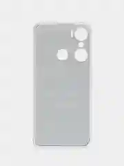 Черный силиконовый чехол на Infinix Hot 12 Pro / Инфиникс Хот 12 Про с рисунком, защита камеры