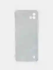 Бирюзовый силиконовый чехол на Oppo Realme C11 2021 / Реалми С11 2021 с рисунком, защита камеры