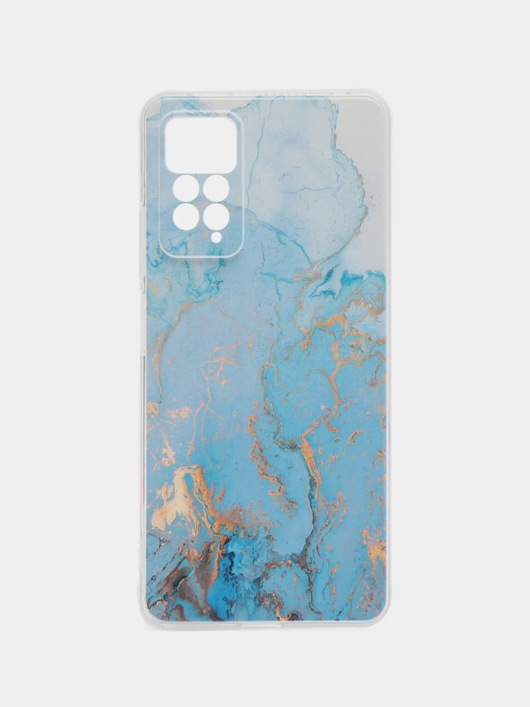 Светло-синий чехол на Xiaomi Redmi Note 11 Pro/11 Pro 5G/11E Pro/12 Pro 4G / Сяоми Редми Нот 11 Про