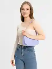 Фиолетовый сумка женская вельветовая, сумка багет