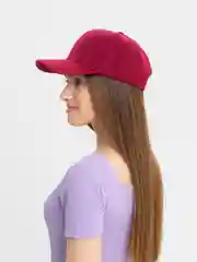 Бордовый кепка однотонная, унисекс, 8 цветов