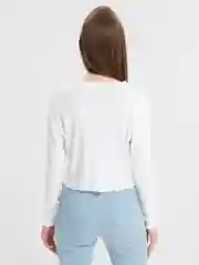 Белый кардиган женский трикотажный