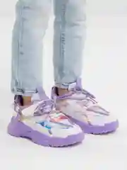 Розовый кроссовки для девочек Kids CH-1114