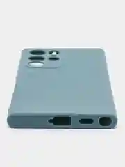 Морской чехол для Samsung Galaxy S22 Ultra (Самсунг Галакси С22 Ультра), силиконовый, матовый