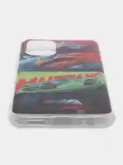 Вишнёвый чехол Xiaomi Redmi Note 10 / Redmi Note 10S / Poco M5s, Поко М5с силиконовый с рисунком