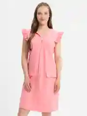 Коралловый платье женское коктейльное