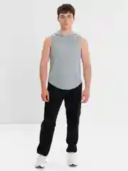 Серый майка мужская спортивная, быстросохнущая