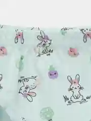 Белый комплект белья для девочек: майка и трусы