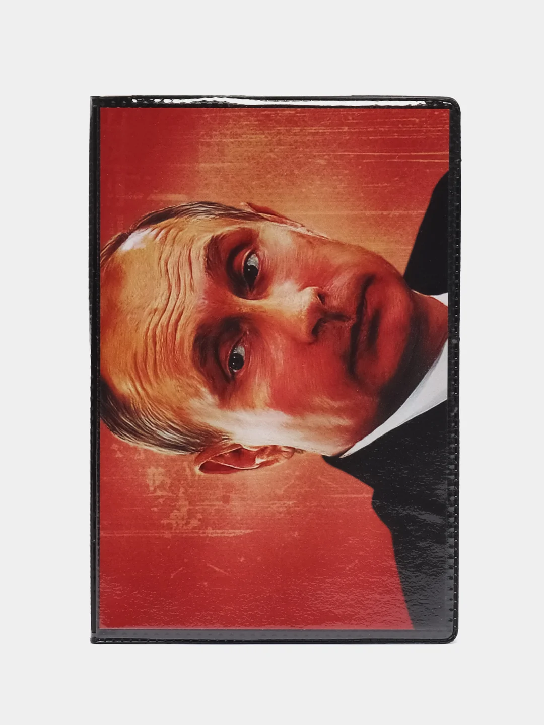 Коралловый обложка на паспорт "Путин", пвх