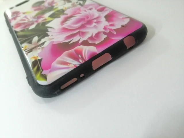 Чехол силиконовый Huawei 7 X с рисунком