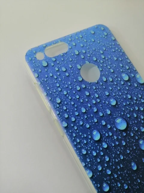 Чехол силиконовый Huawei 7 X с рисунком