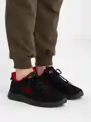 Черный кроссовки мужские